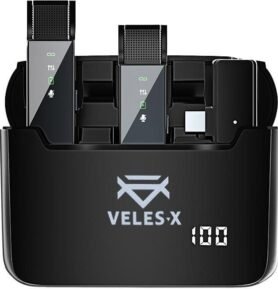Veles-X Wireless Lavalier Microphone System Dual USB-C