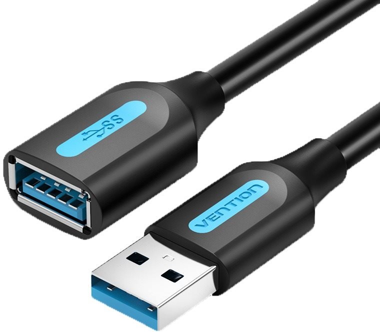 Vention USB 3.0 Male to Female Extension Cable 5m Black