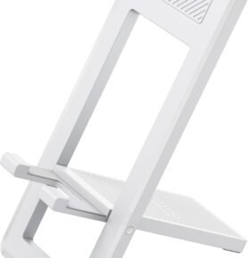 Vention Portable Phone Stand for Desk White Plastic Type