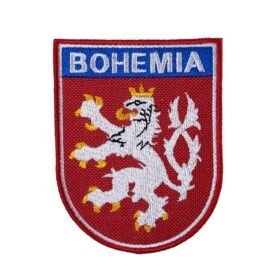 NAVYS nášivka ČESKÝ LEV + BOHEMIA - BAREVNÝ