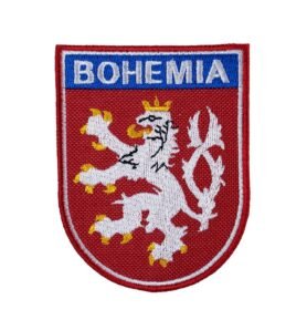 NAVYS nášivka ČESKÝ LEV + BOHEMIA - BAREVNÝ