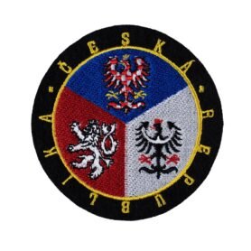 NAVYS nášivka Česká republika KRUH - BAREVNÝ