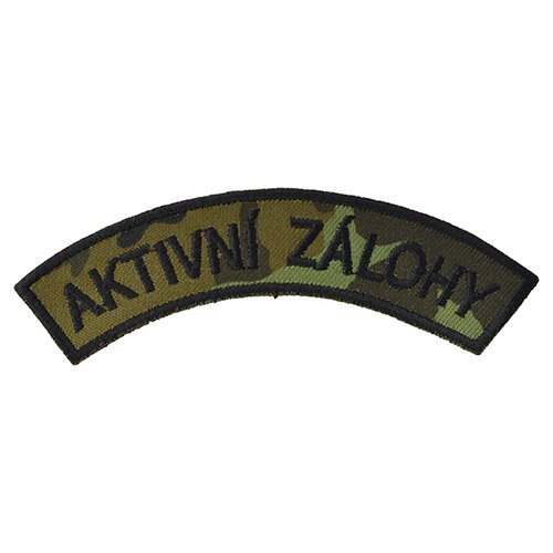 NAVYS nášivka domovenka AKTIVNÍ ZÁLOHY - vz.95 les CZ