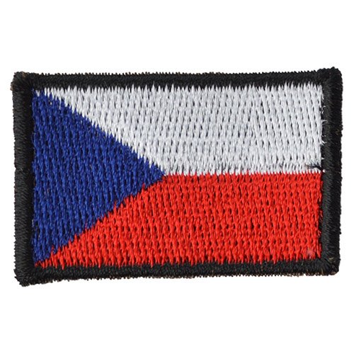 NAVYS nášivka ČR vlajka malá BAREVNÁ (40mm) VELCRO