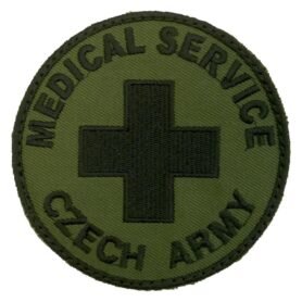 NAVYS nášivka MEDICAL SERVICE CZECH ARMY bojová