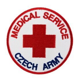 NAVYS nášivka MEDICAL SERVICE CZECH ARMY barevná VELCRO