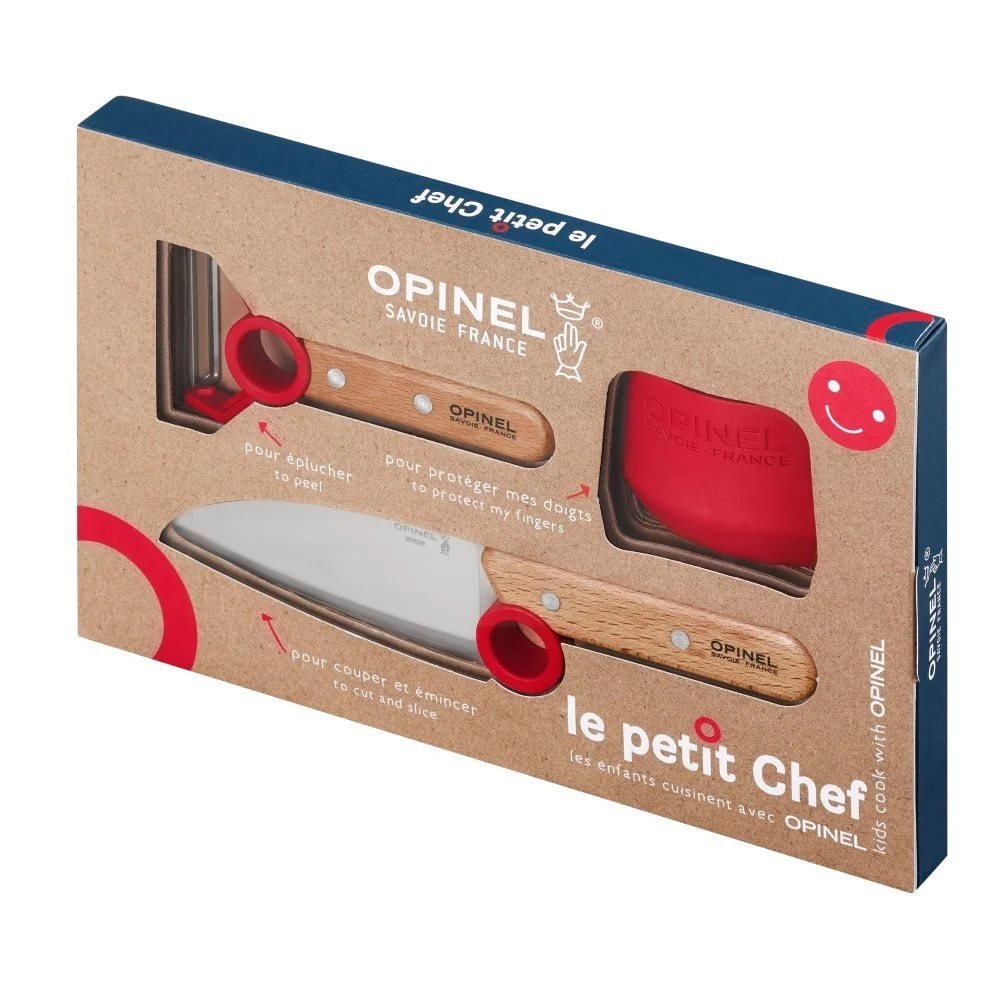 OPINEL set kuchařský LE PETIT CHEF dětský ČERVENÝ