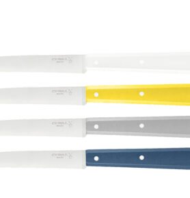 Opinel Sada příborových nožů VRI N°125 Bon Appétit Celeste, 4 ks, mix barev 002040