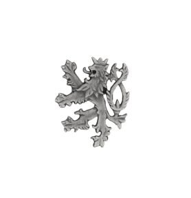 Odznak český lev 30 x 38 mm PIN