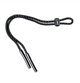 WILEY X popruh na brýle WX LEASH gumové koncovky ČERNÝ