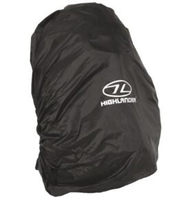 HIGHLANDER převlek na batoh 20 - 30 l ČERNÝ