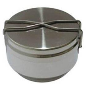 ALB ešus nerezový dvoudílný (leštěný)