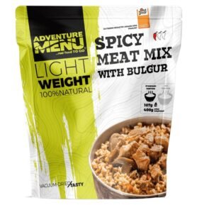 ADVENTURE MENU pikantní kotlík s bulgurem PORCE 107g/400g - dehydrované hotové jídlo