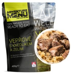 ADVENTURE MENU vepřové s knedlíkem a zelím - ADM sterilizované hotové jídlo