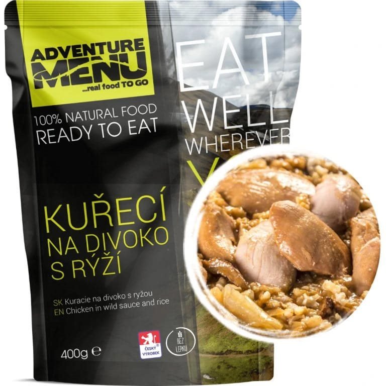 ADVENTURE MENU kuře na divoko s rýží - ADM sterilizované hotové jídlo