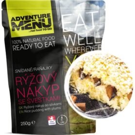 ADVENTURE MENU rýžový nákyp se švestkami - ADM sterilizované hotové jídlo
