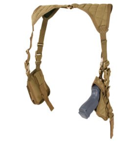 CONDOR OUTDOOR pouzdro podpažní pistolové UNI vertikální COYOTE BROWN