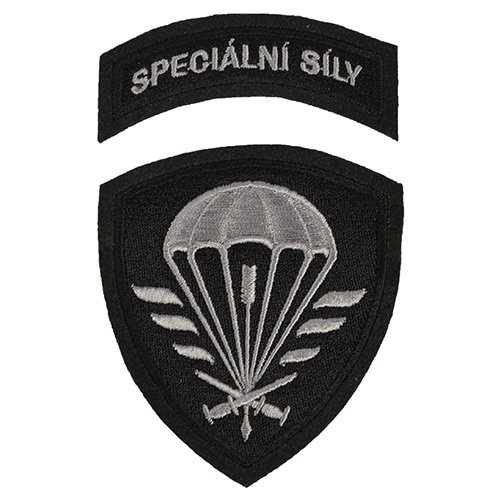 NAVYS nášivka SPECIÁLNÍ SÍLY - ČERNÁ