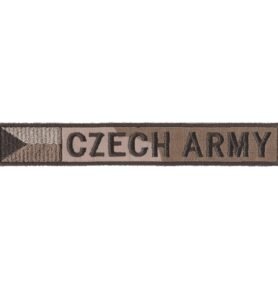 NAVYS nášivka CZECH ARMY + vlajka velcro vz.95 DESERT