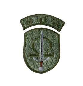 NAVYS nášivka SOG ZELENÁ