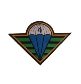 Nášivka 4.výsadková BRIGÁDA - BAREVNÁ tkaná