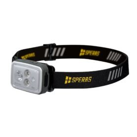 SPERAS svítilna čelová B8 RGB dobíjecí 700 lumenů, 70 metrů, IP66