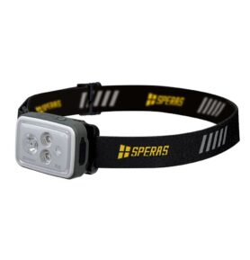 SPERAS svítilna čelová B8 RGB dobíjecí 700 lumenů, 70 metrů, IP66