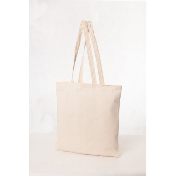 Bavlněná taška 16l KRÉMOVÁ dl. ručky