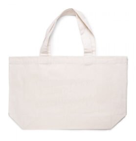 Bavlněná taška 38l BIG elegant krém 220g, sklad 16cm