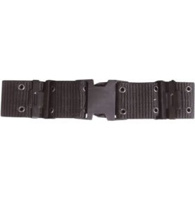 MIL-COM opasek typ LC2 s plast.přezkou ČERNÝ 102cm