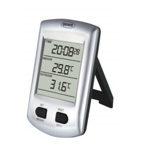 Bravo Bezdrátový digitální teploměr B-5053 Stříbrná