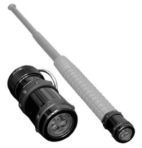 ESP svítilna k telesk. obušku krátká 3 LED/2ks baterií ČERNÁ