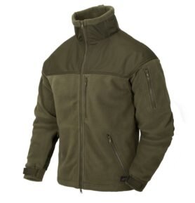 Bunda CLASSIC ARMY fleece ZELENÁ vel. XS