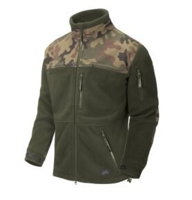 Bunda INFANTRY fleece ZELENÁ/WOODLAND POLSKÝ vel. S
