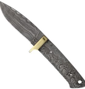 Čepel nože pevná damašková pro výrobu střenek