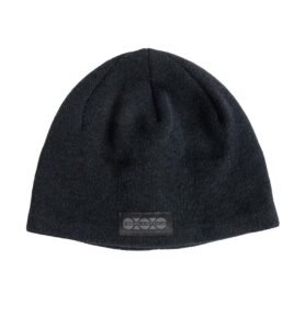 EBERLESTOCK čepice NORTH FORK MERINO ČERNÁ