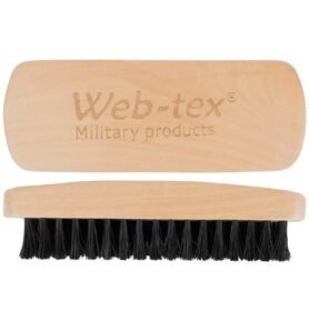 Web-tex kartáč na čištění obuvi větší DŘEVĚNÝ