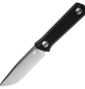 BESTECH KNIVES nůž HEDRON s pevnou čepelí ČERNÝ