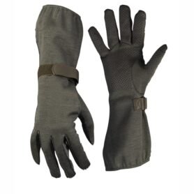 Rukavice pilotní BW NOMEX® dlouhé s gripy ZELENÉ vel. 9,5