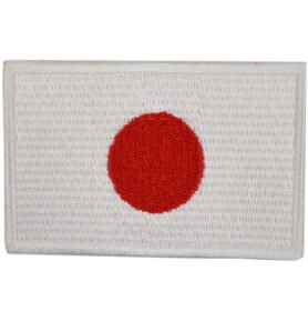 NAVYS nášivka vlajka JAPONSKÁ - BAREVNÁ