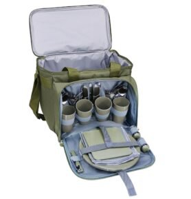 Commando taška TERMO s piknikovým setem pro 4 osoby