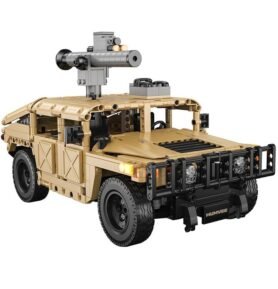 Stavebnice HUMVEE s dálkovým ovládáním - 628 dílů