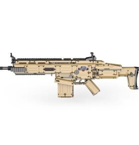 Stavebnice útočná puška SCAR na baterie - 1406 dílů