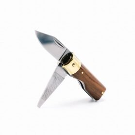 CALIBER GOURMET nůž zavírací ve tvaru brokového náboje MAHAGON