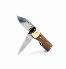 CALIBER GOURMET nůž zavírací ve tvaru brokového náboje MAHAGON