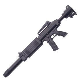 CALIBER GOURMET propiska/kuličkové pero M16 puška ČERNÁ