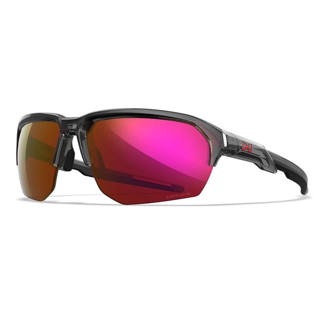 WILEY X brýle střelecké WX JAKL CAPTIVATE červené skla (Red Mirror)