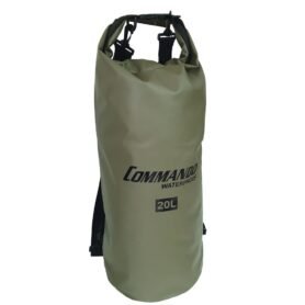 Commando vak voděodolný DRY BAG 20L Heavy Duty ZELENÝ