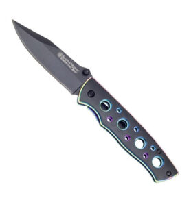 Nůž zavírací SMITH & WESSON ČERNO-DUHOVÝ