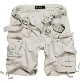 Kraťasy s opaskem SAVAGE vintage OLD WHITE vel. 6XL